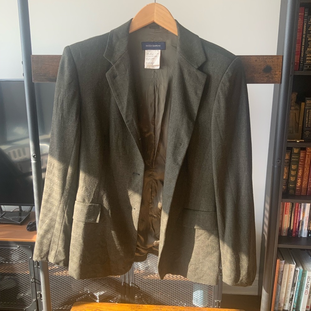 Piazza Sempione Women's Grey Blazer